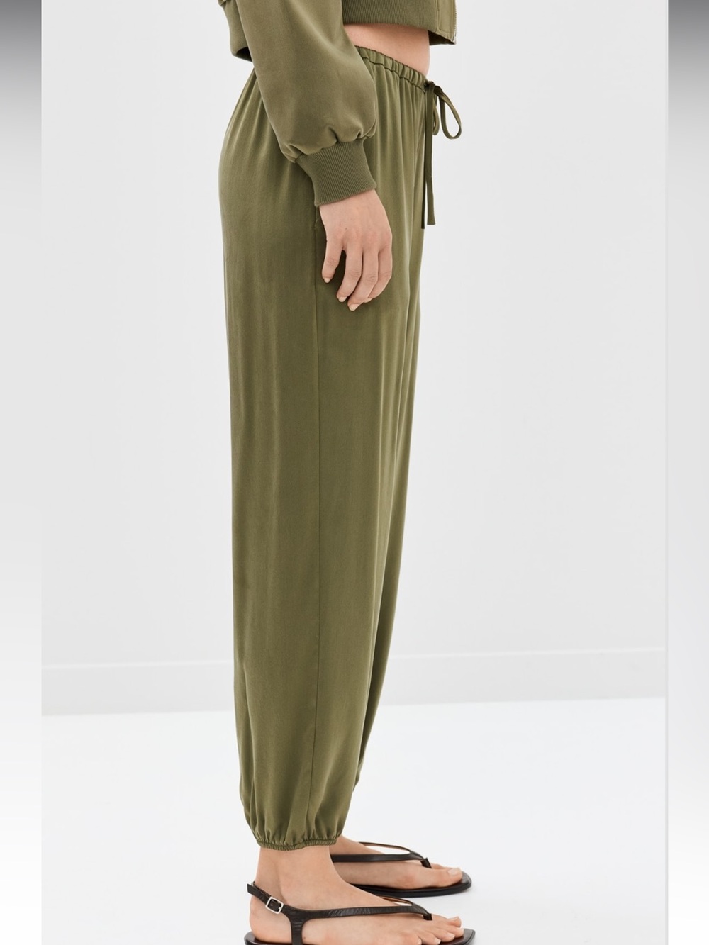 Sablyn Rayne Parachute Pants - Olive